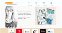 Desktop Screenshot of charlotte-graphiste.fr