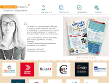 Tablet Screenshot of charlotte-graphiste.fr